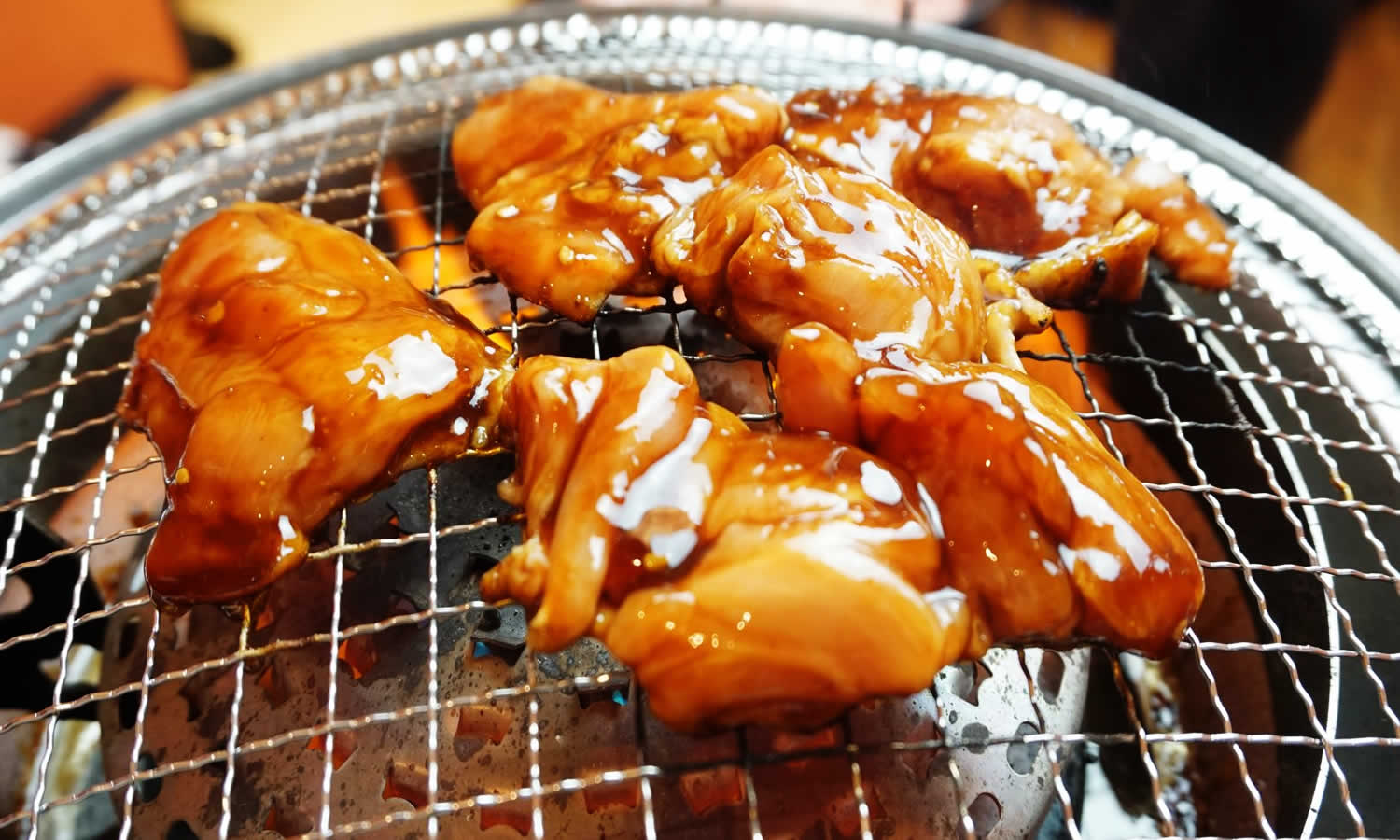 鶏っこの鳥あみ焼　鶏焼肉