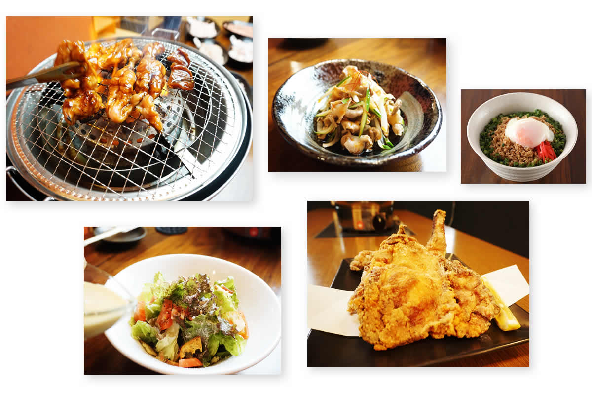 鶏っこ 料理メニューイメージ